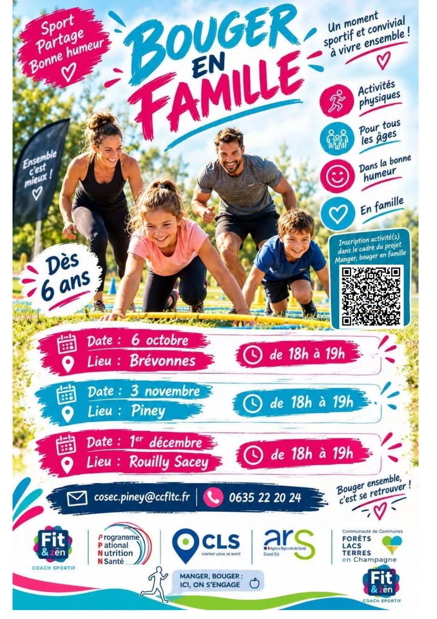 Ateliers sportifs parents/enfants