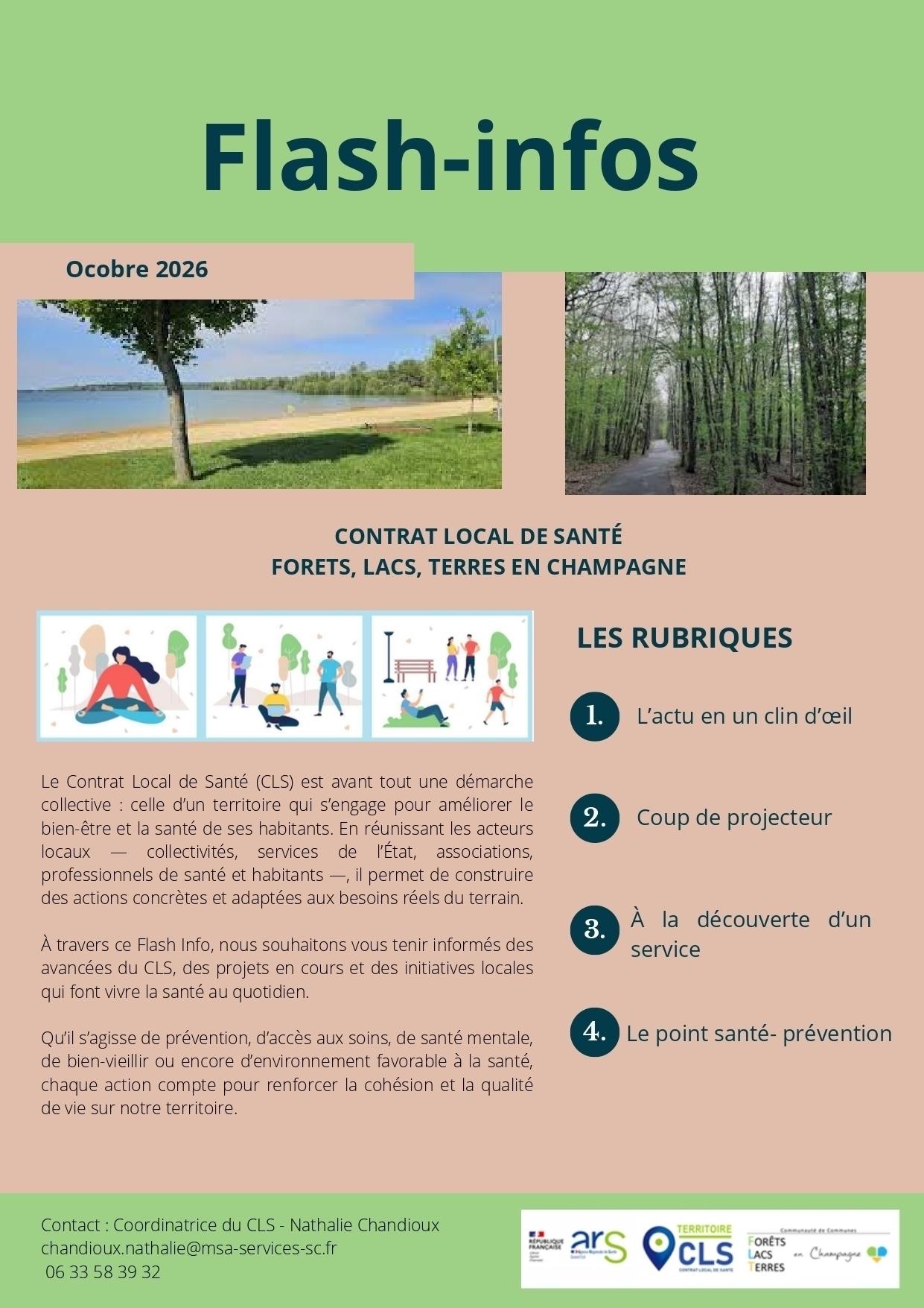 CLS - Flash infos octobre 2026 - page 1