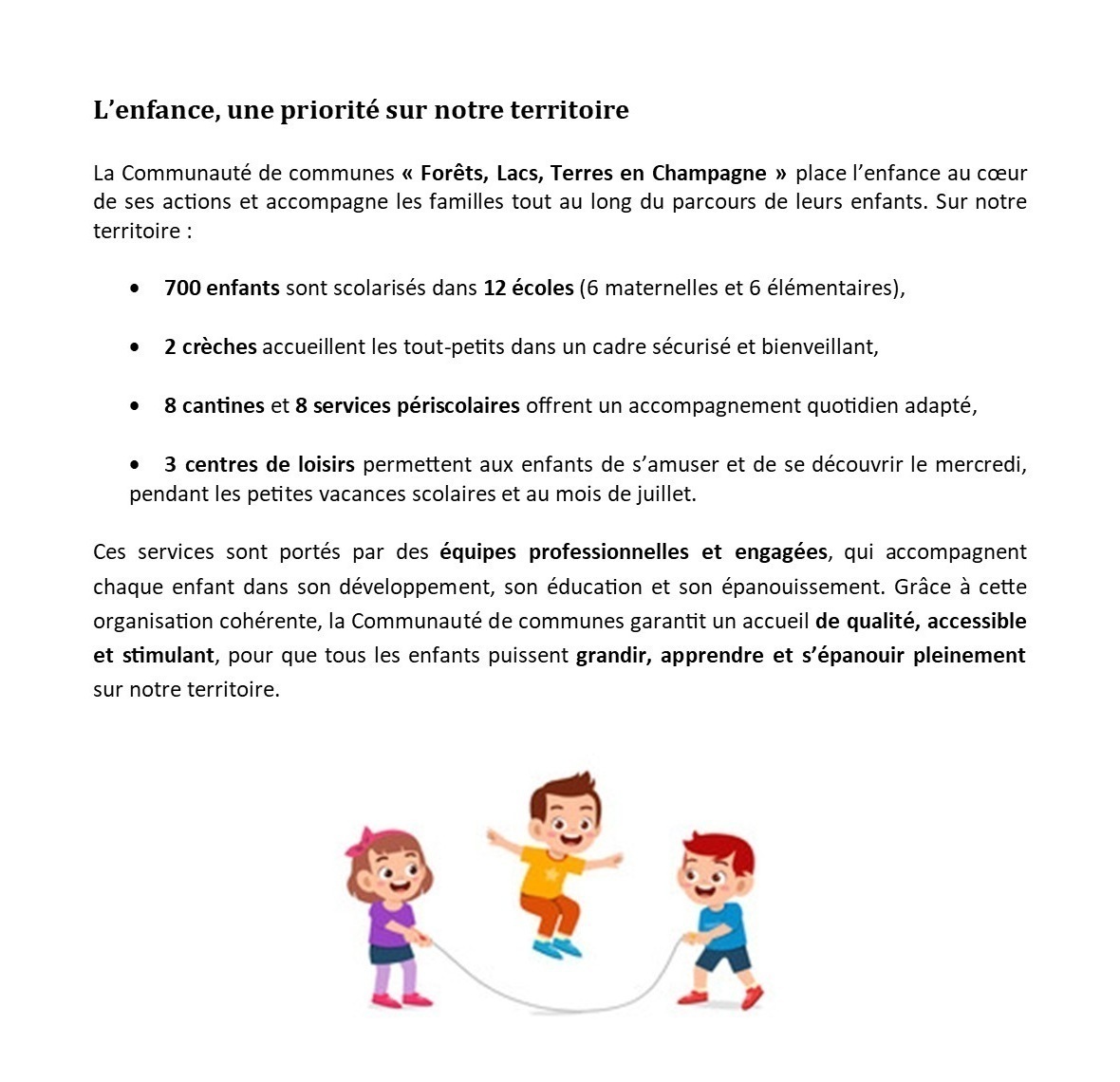 Présentation générale ENFANCE2