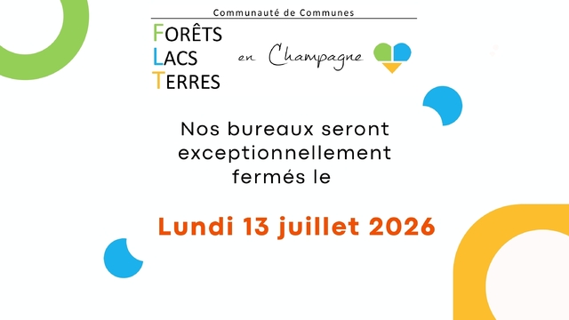 Fermeture bureaux