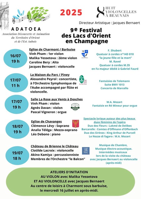 festival musique lacs orient 2025