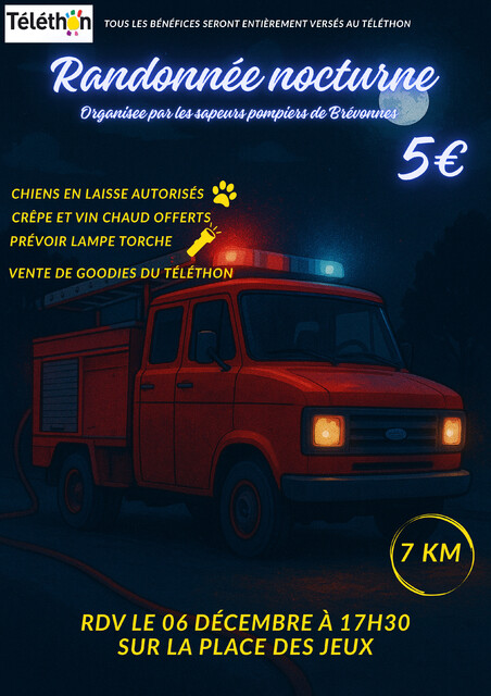 marche téléthon brevonnes 2025