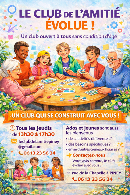 Piney - Club Amitié - Info Générale