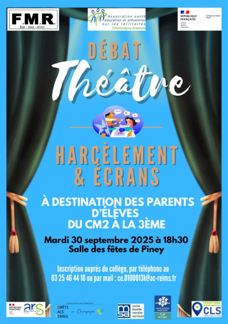 théâtre débat harcèlement scolaire