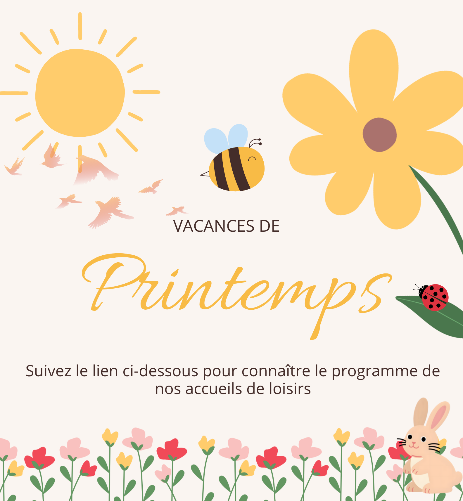 vacances printemps