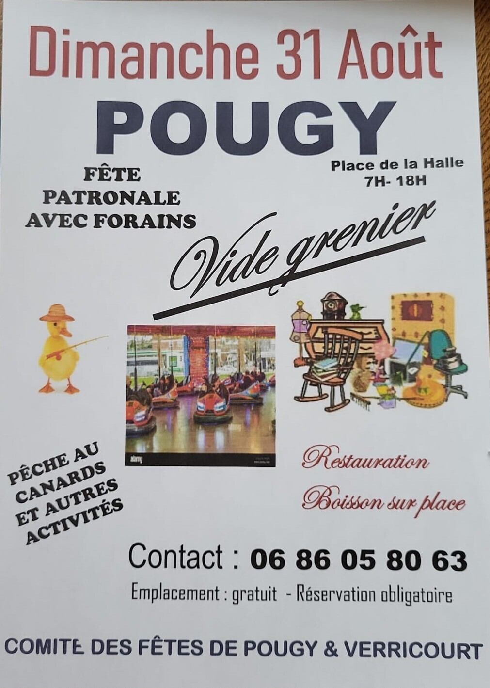 vide greniers pougy